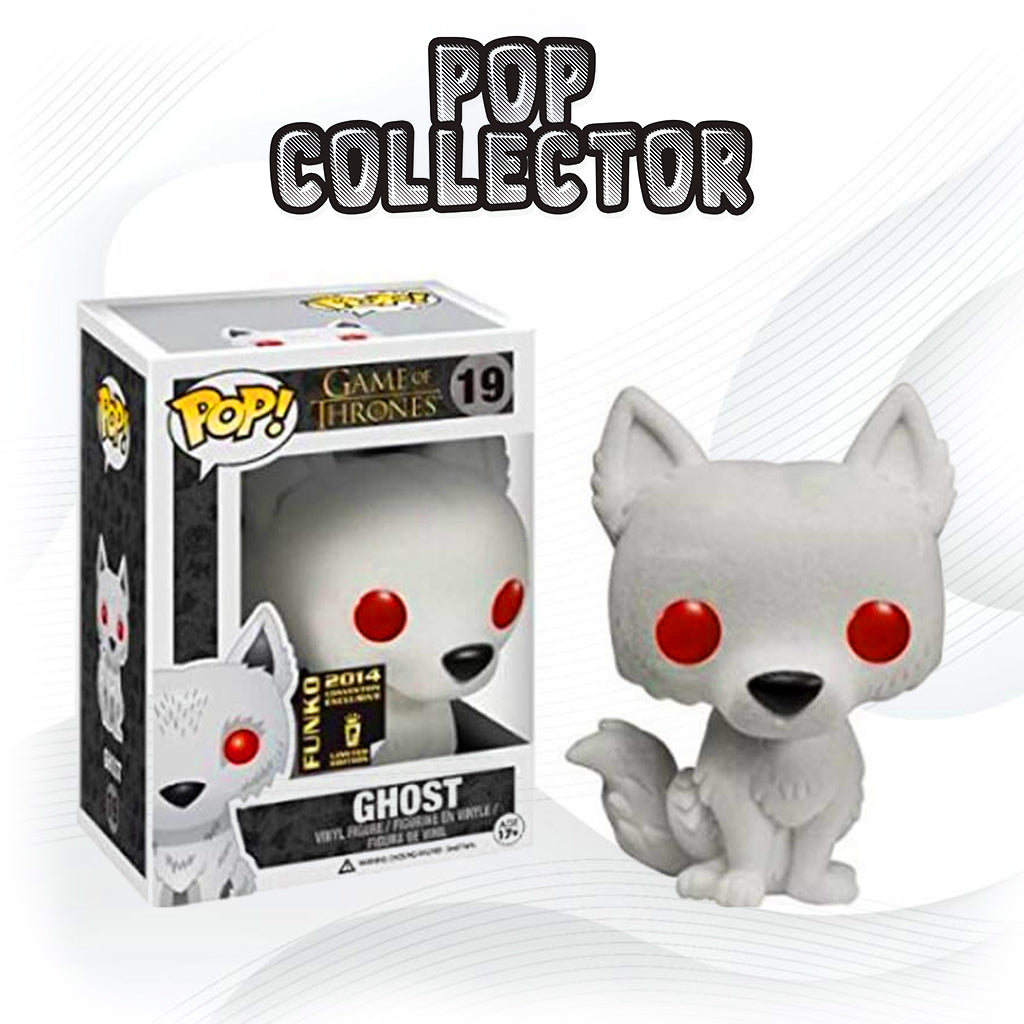 Funko Pop GOT Game Of Thrones 19 Ghost Flocked 2014 SDCC