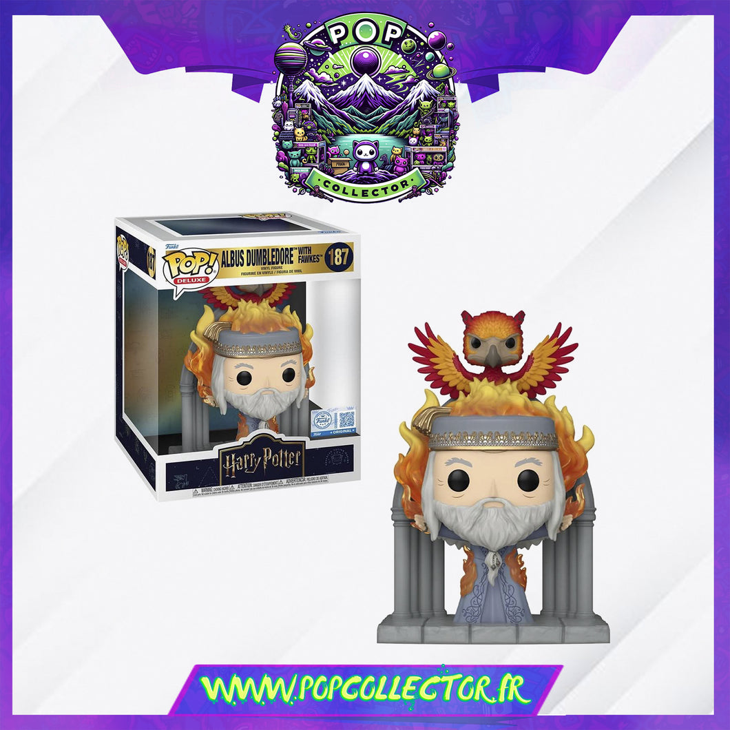 Funko Pop Harry Potter 187 Albus Dumbledore With Fawkes