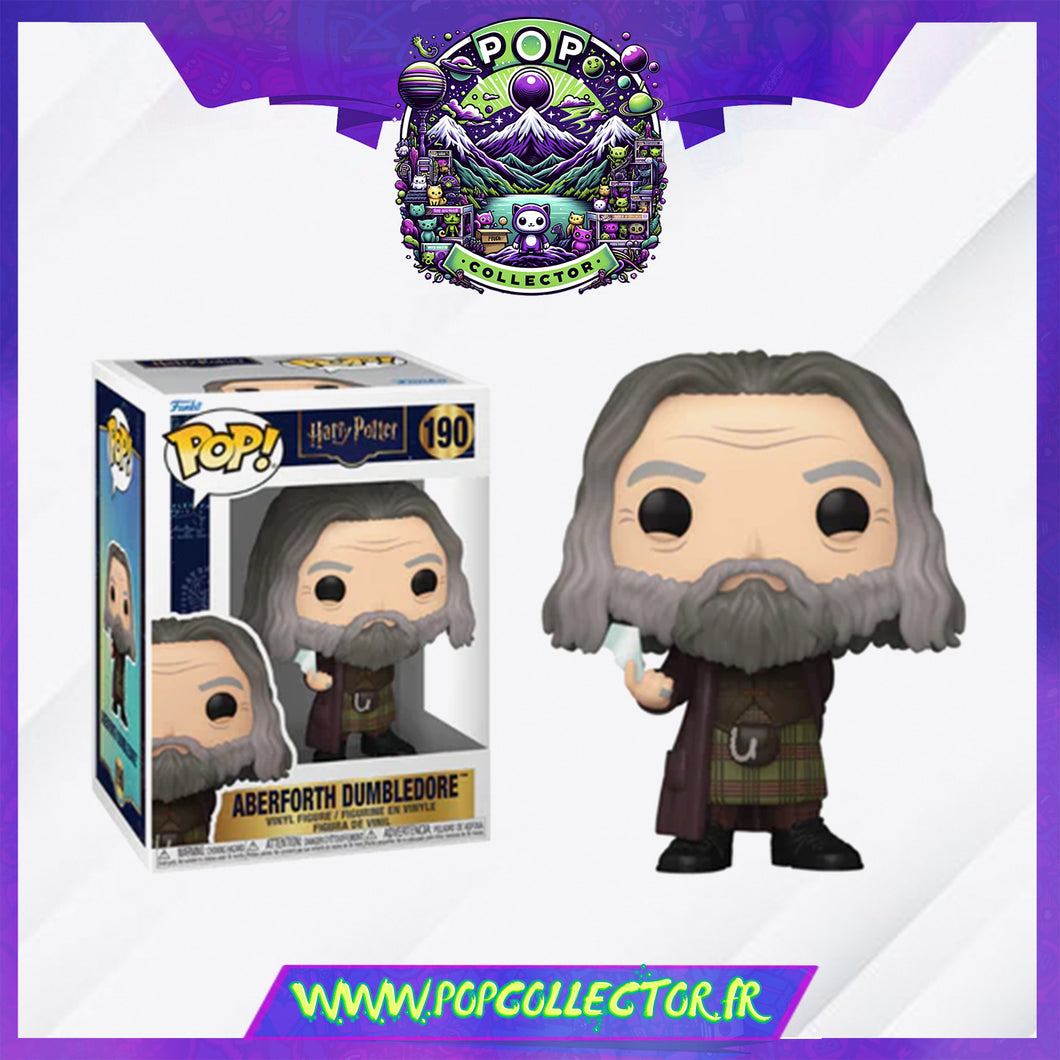 Funko Pop Harry Potter 190 Aberforth Dumbledore PRECOMMANDE FIN FEVRIER