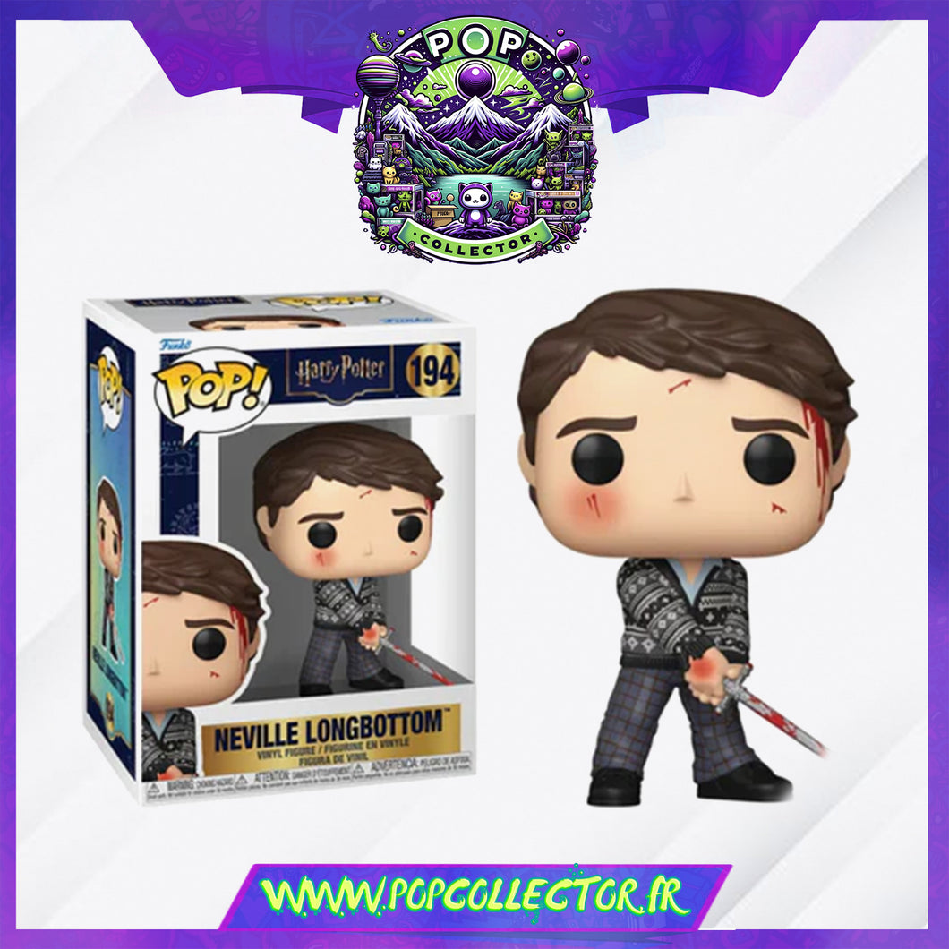 Funko Pop Harry Potter 194 Neville Longbottom PRECOMMANDE FIN FEVRIER