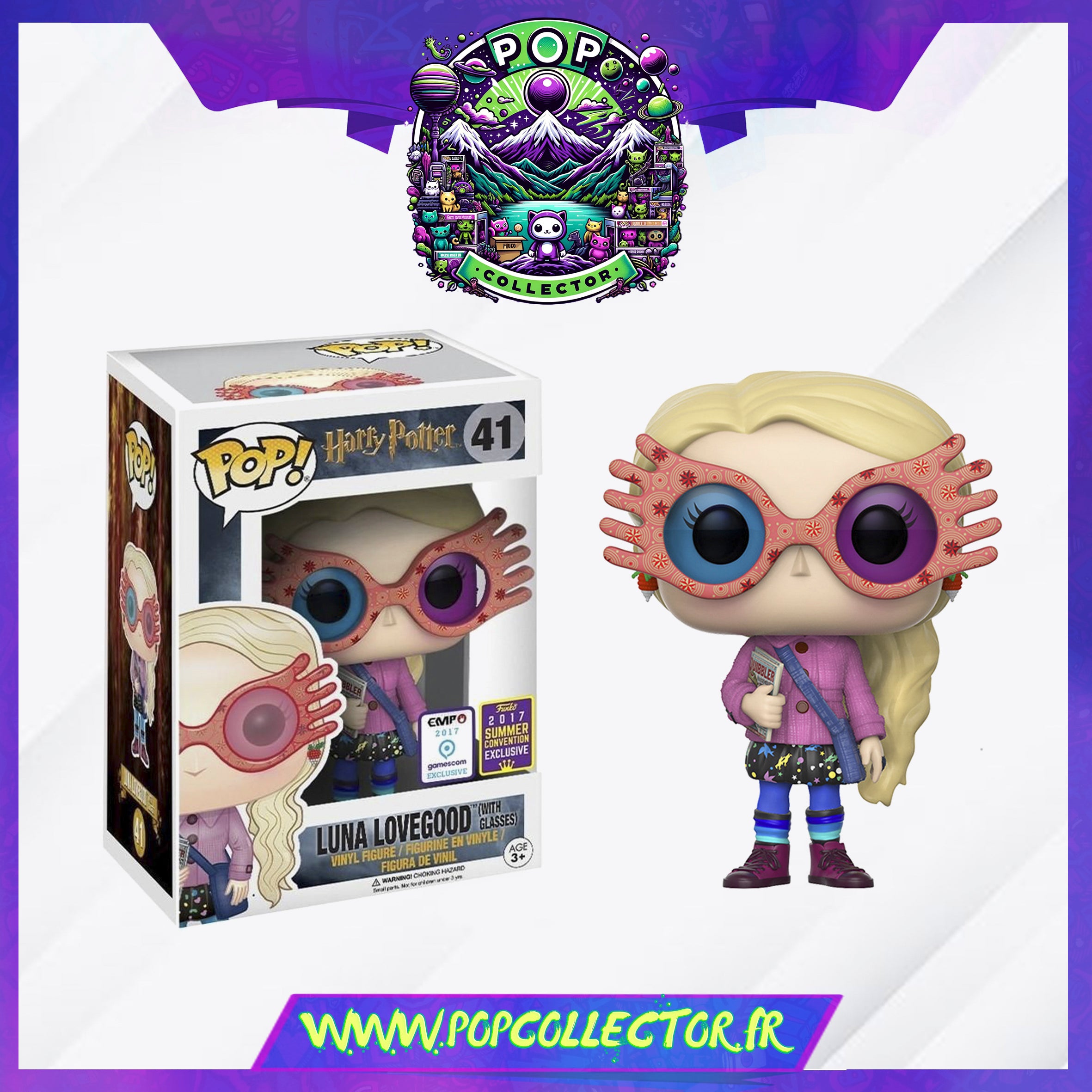 Funko Pop Harry Potter 41 Luna Lovegood Convention – Pop Collector