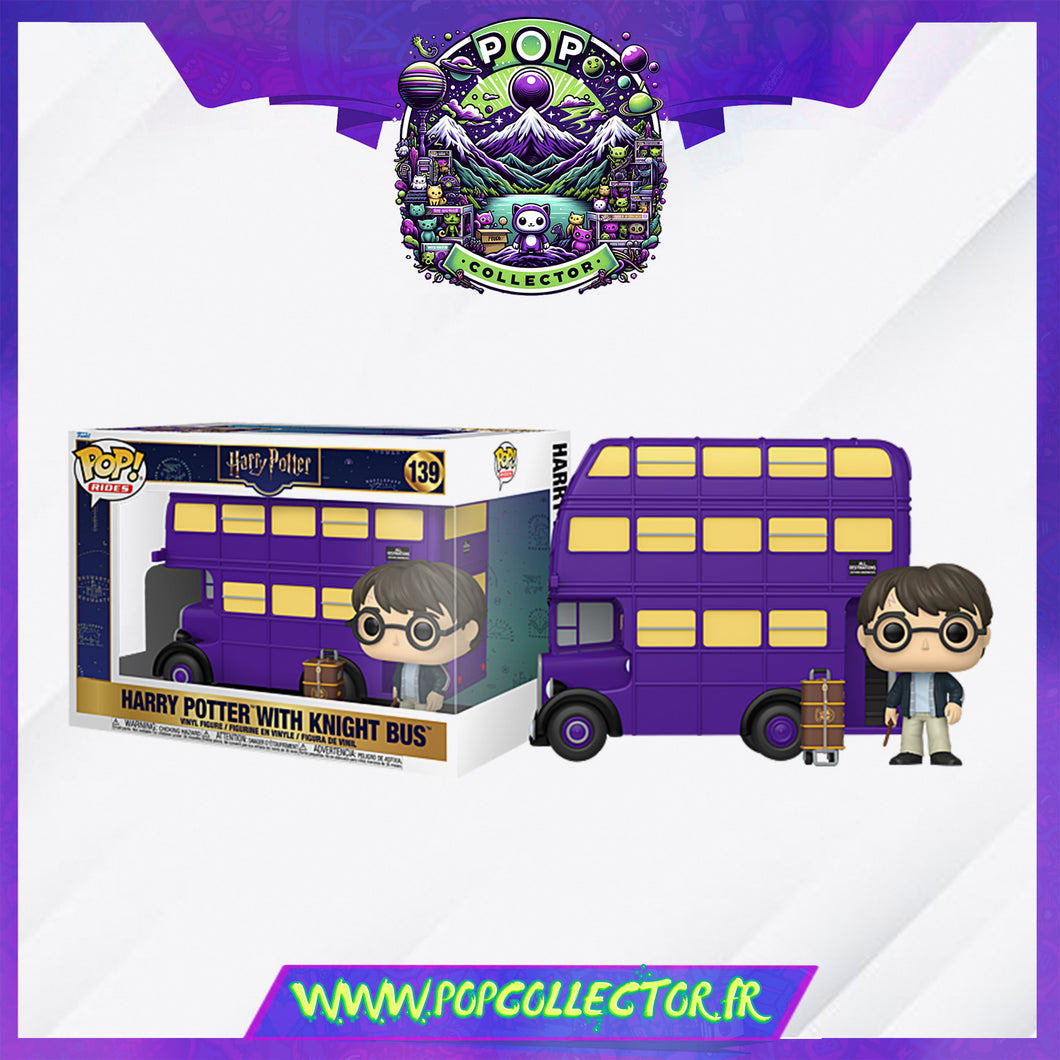 Funko Pop Harry Potter 139 Harry With Knight Bus