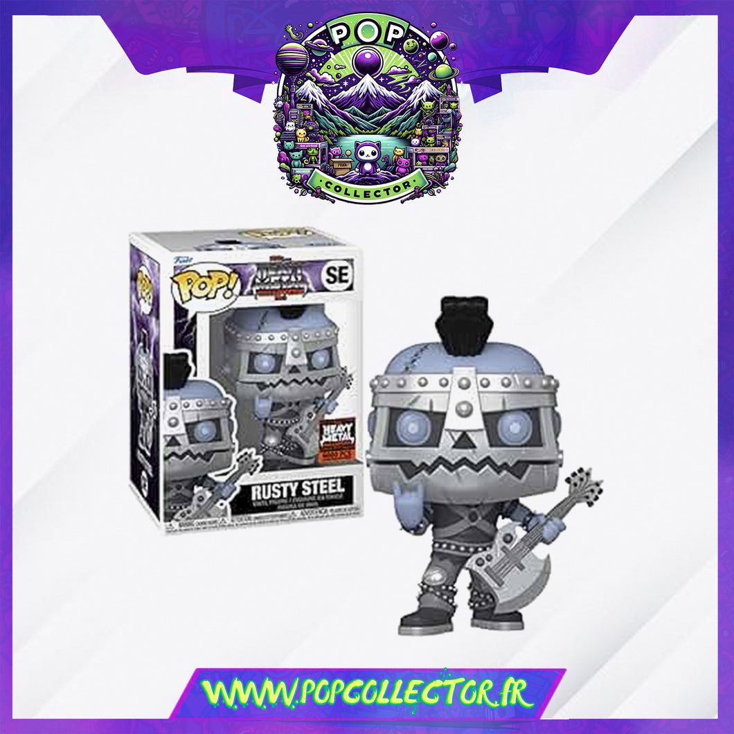 Funko Pop Heavy Metal Halloween 2023 Rusty Steel SE Limited 6000 Pieces