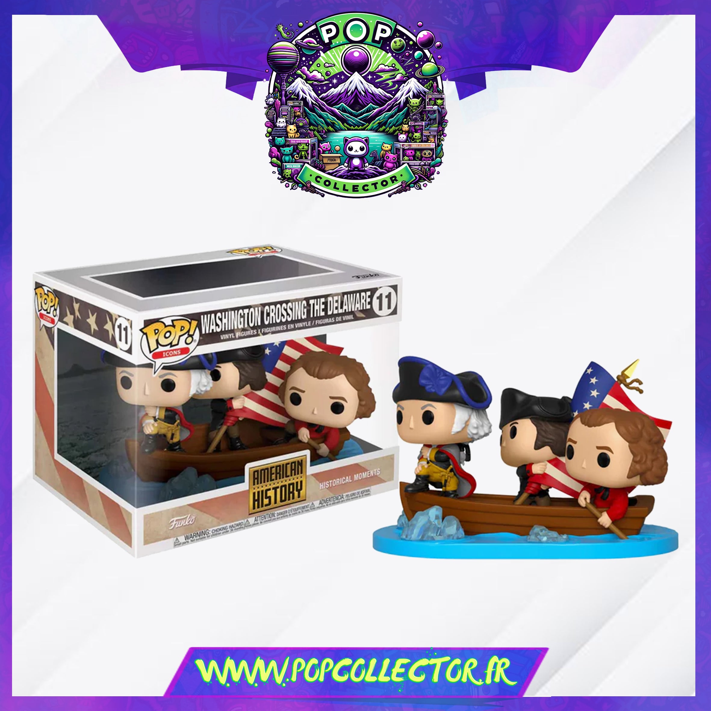 Washington outlet Crossing The Delaware Funko Pop!