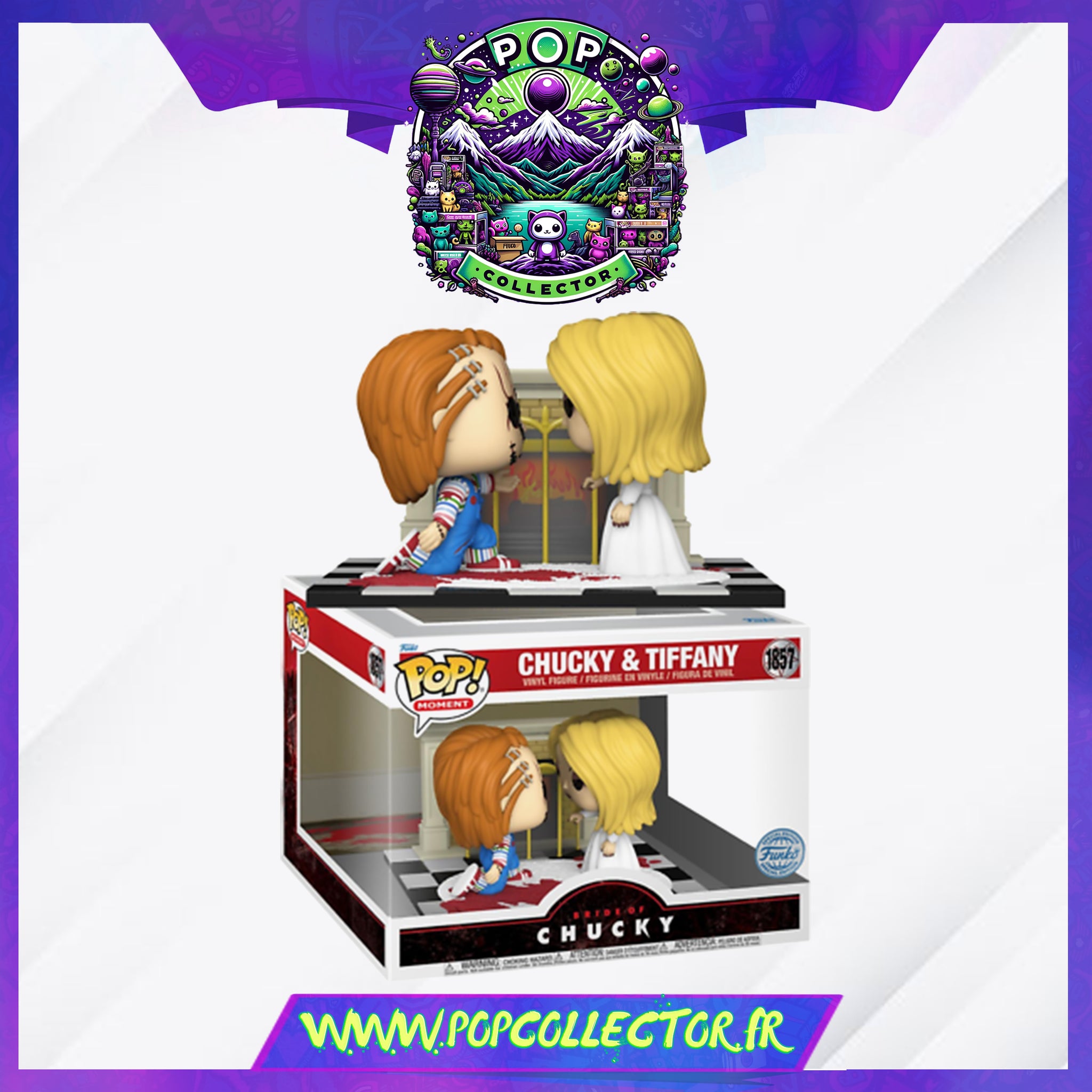 Funko Pop Horror Chucky Tiffany 1857 Deluxe – Pop Collector