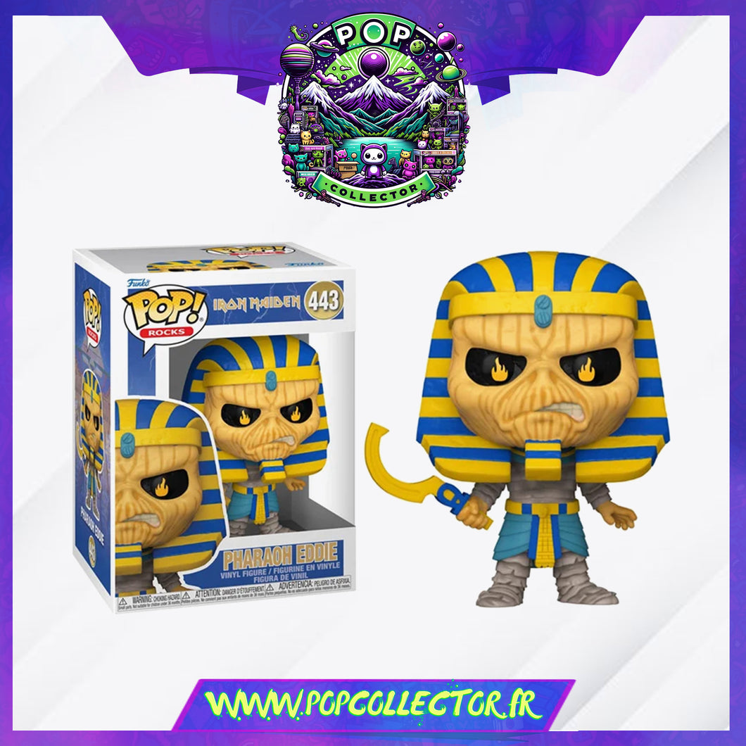 Funko Pop Iron Maiden 443 Pharaon Eddie