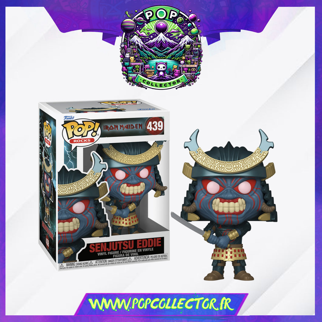 Funko Pop Iron Maiden 439 Senjutsu Eddie