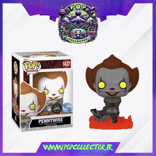 Funko Pop It 1437 Pennywise Chase Glow