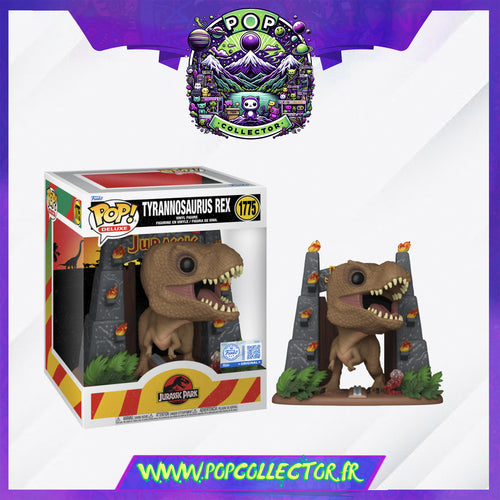 Funko Pop Jurassic Park 1775 Tyrannosaurus Rex With Gate