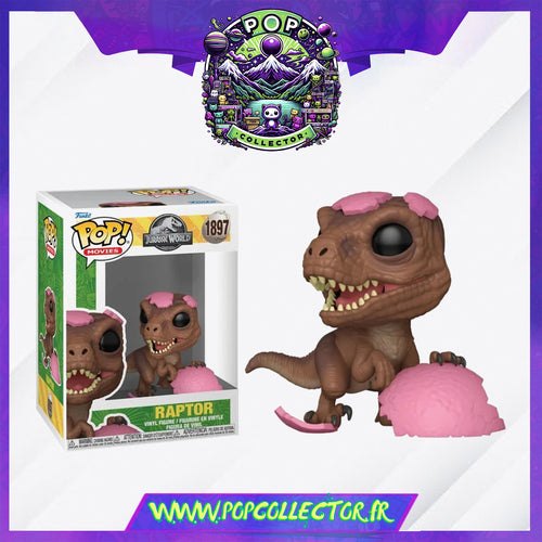 Funko Pop Jurassic World 1897 Raptor Easter PRECOMMANDE DEBUT JANVIER