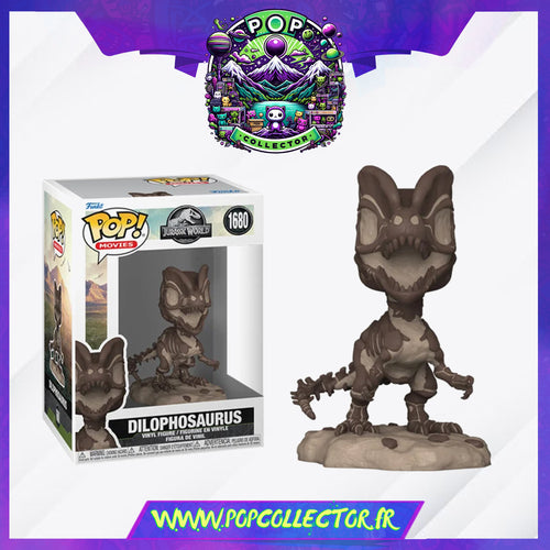 Funko Pop Jurassic World 1680 Fossil Dilophosaurus