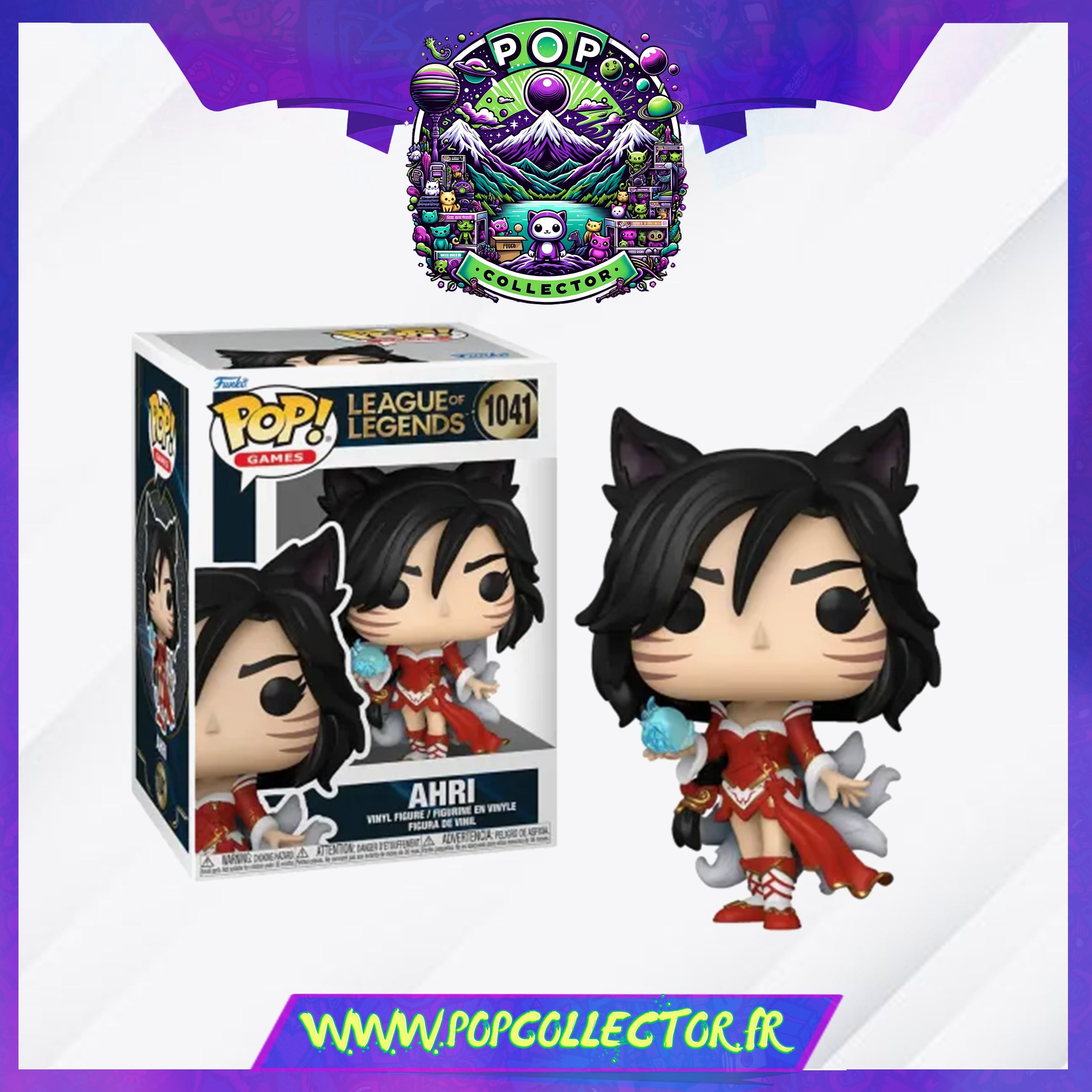 Funko Pop Games League of Legends Ahri : prix et dispo Funko Pop Games League of Legends Ahri : prix et dispo
