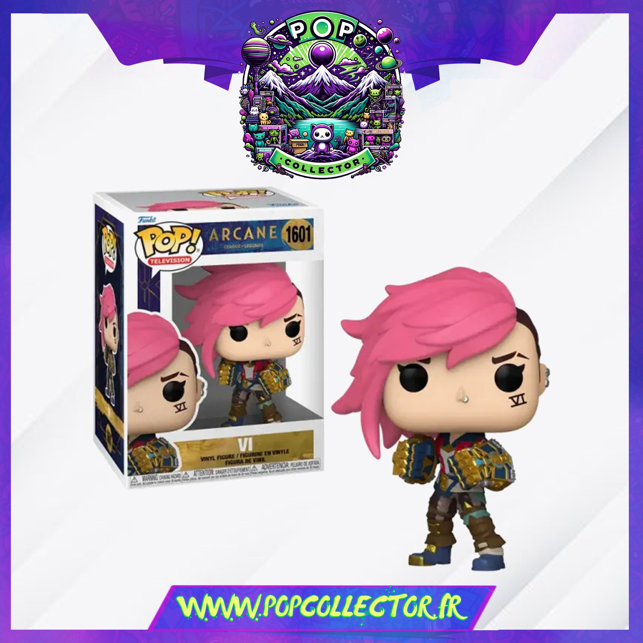 Funko Pop League Of legends Arcane 1601 Vi – Pop Collector