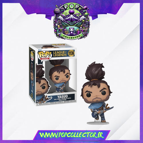 Funko Pop League Of legends 1136 Yasuo PRECOMMANDE DEBUT DECEMBRE