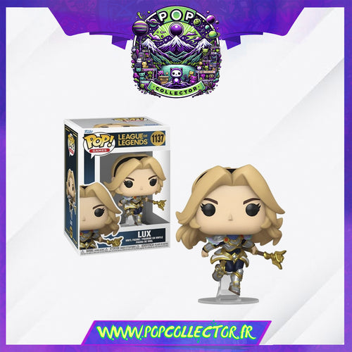 Funko Pop League Of legends 1137 Lux PRECOMMANDE DEBUT DECEMBRE