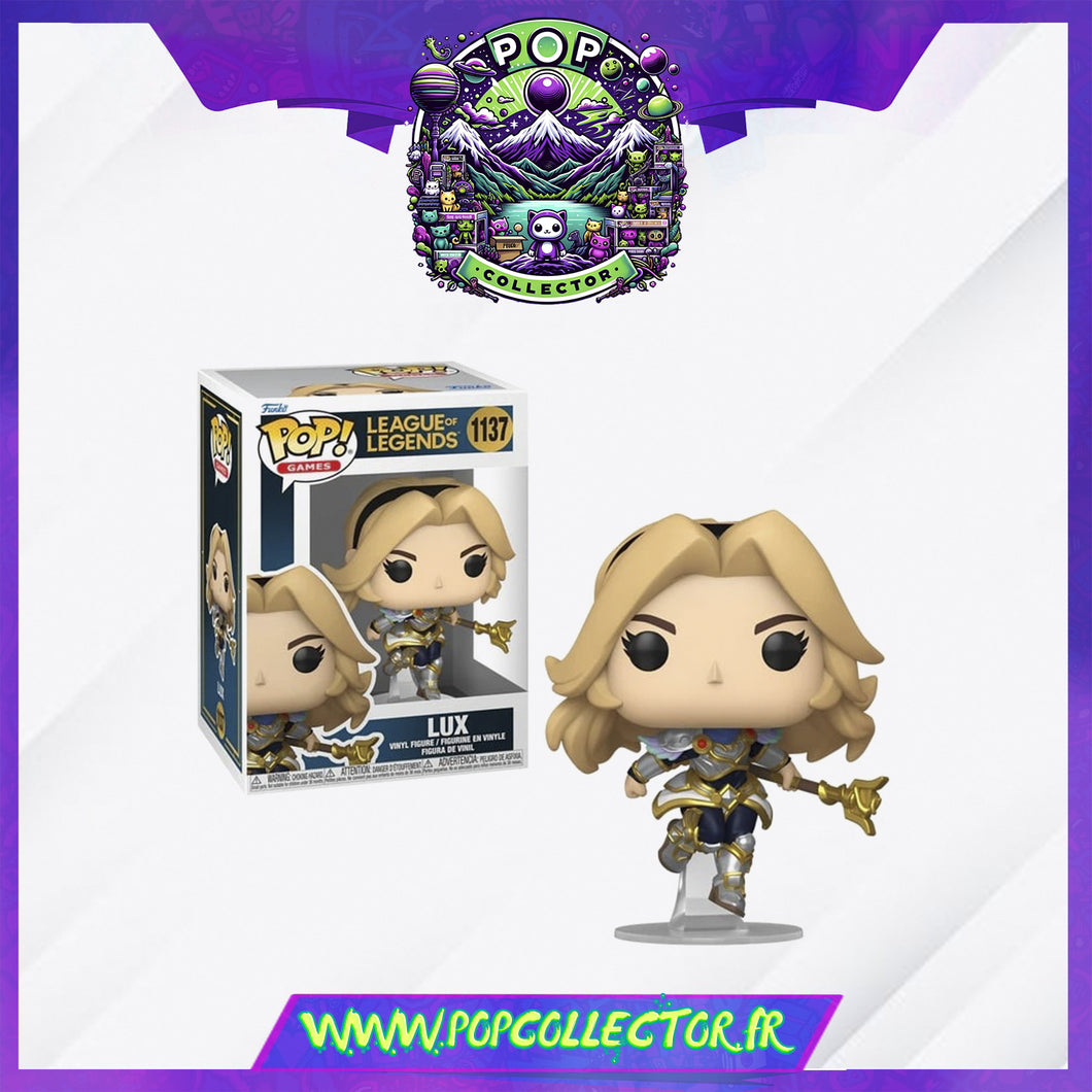 Funko Pop League Of legends 1137 Lux PRECOMMANDE DEBUT DECEMBRE