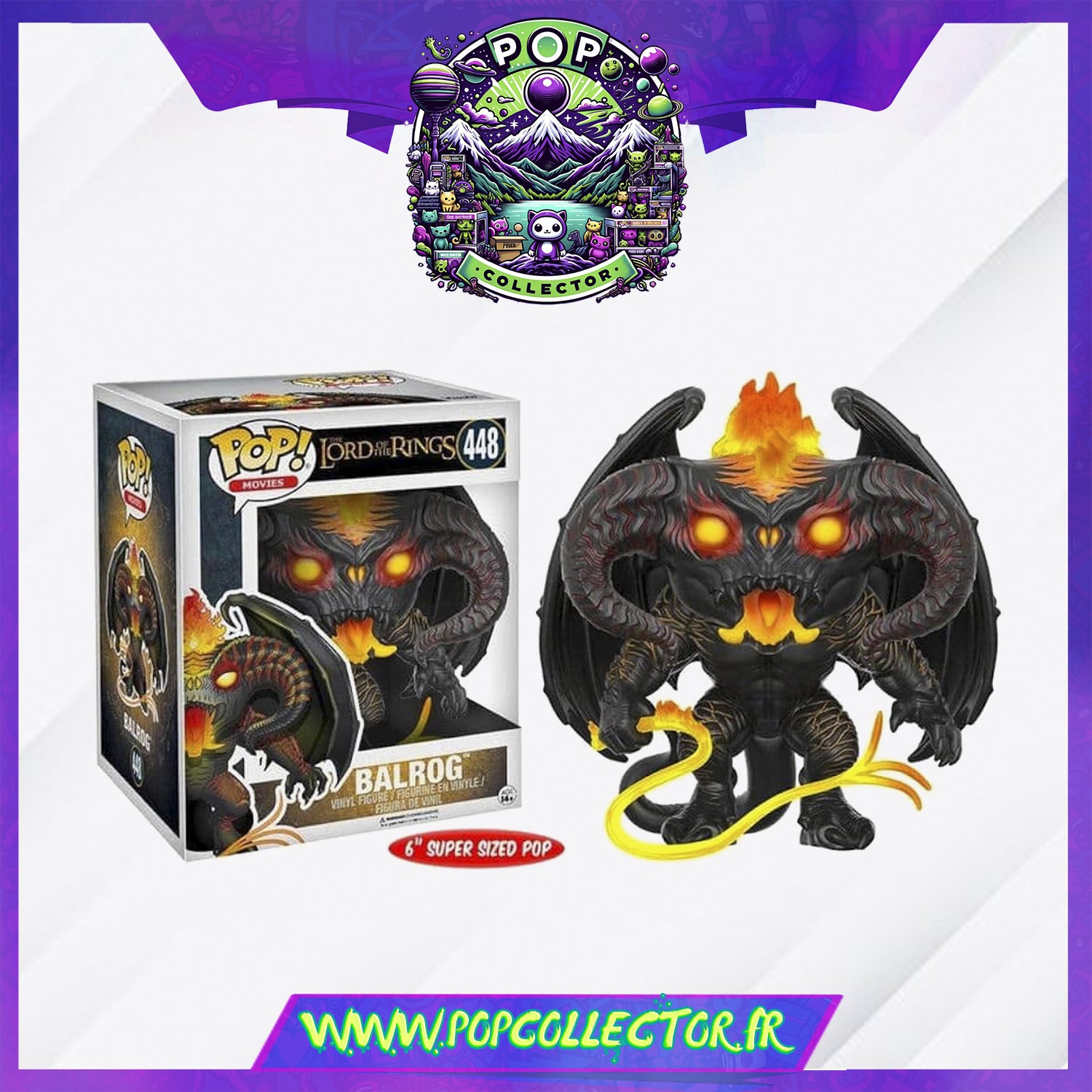 Funko Pop Lord Of The Rings 448 Balrog - Main Image