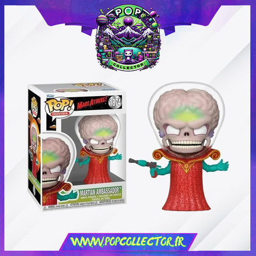 Funko Pop Mars Attack 1874 Martian Ambassador