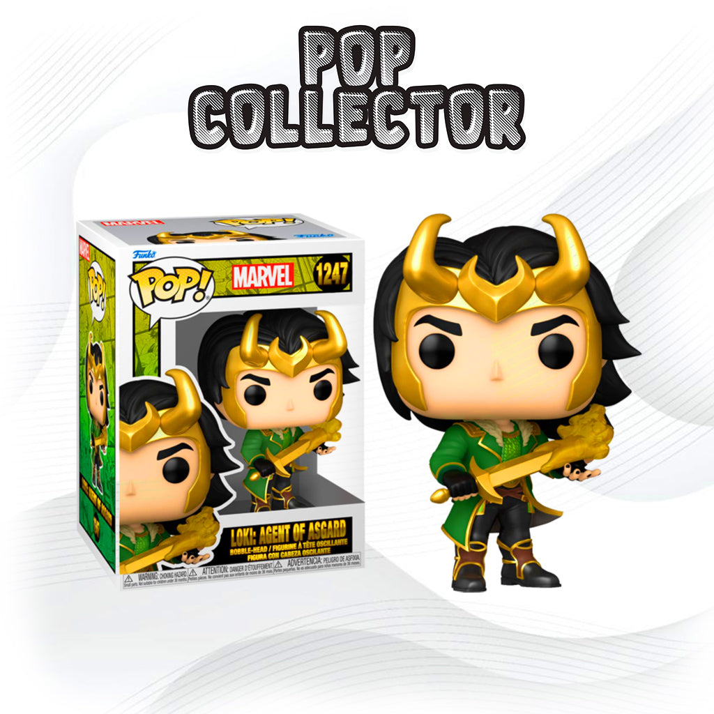Funko Pop Marvel 1247 Loki Agent Of Asgard
