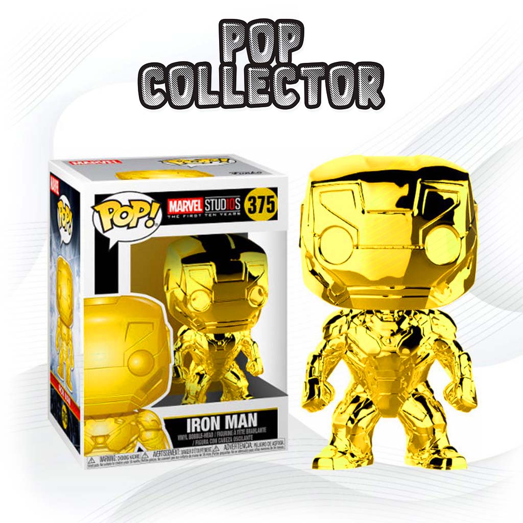 Funko Pop marvel 375 Iron Man Gold Chrome