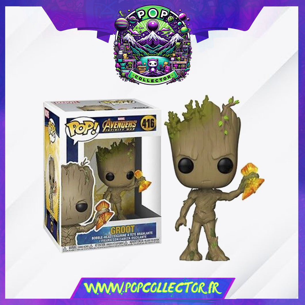 Funko Pop  Guardians Of The Galaxy 416 Groot