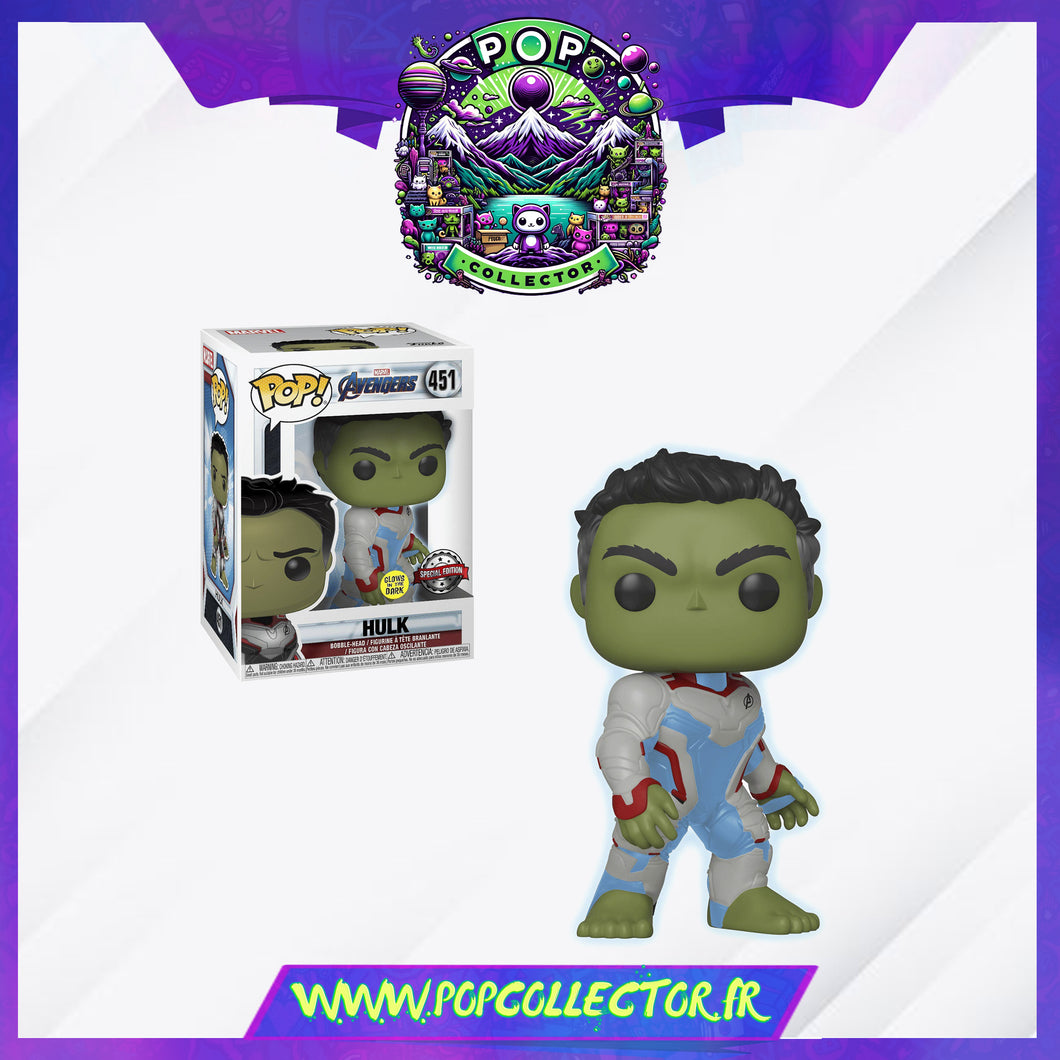 Funko Pop Marvel Avengers 451 Hulk Gitd