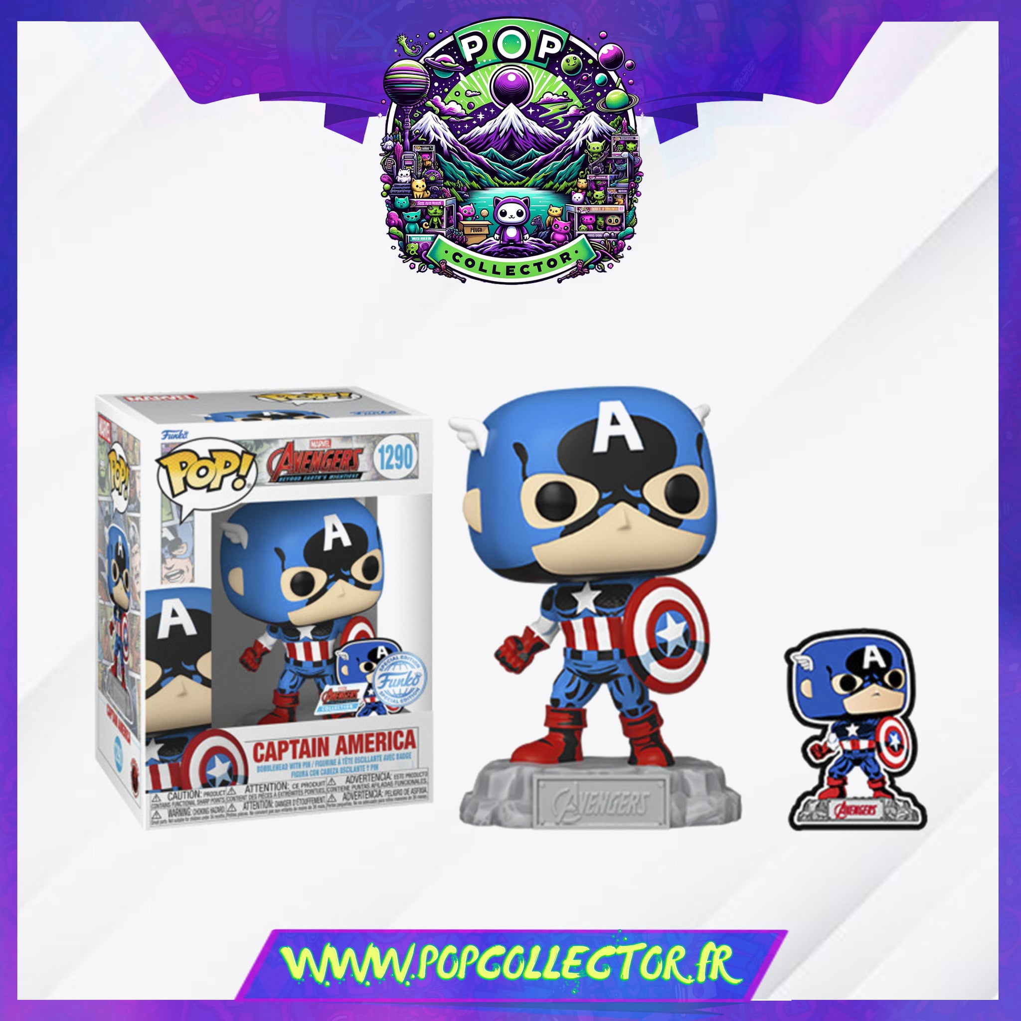 Pop Marvel Collector Funko Pop Endgame Collector Corps Pop