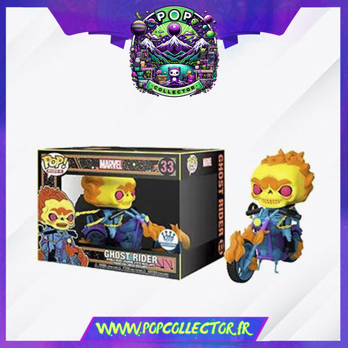 Funko Pop Marvel Blacklight 33 Ghost Rider