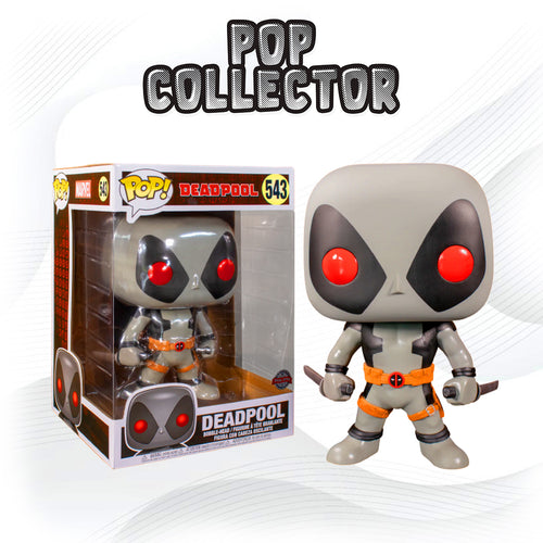 Funko Pop Marvel 543 Deadpool Grey 10 Pouces