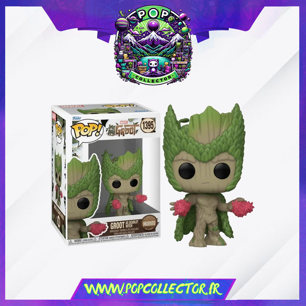 Funko Pop Guardians Of The Galaxy 1395 Groot Scarlet Witch