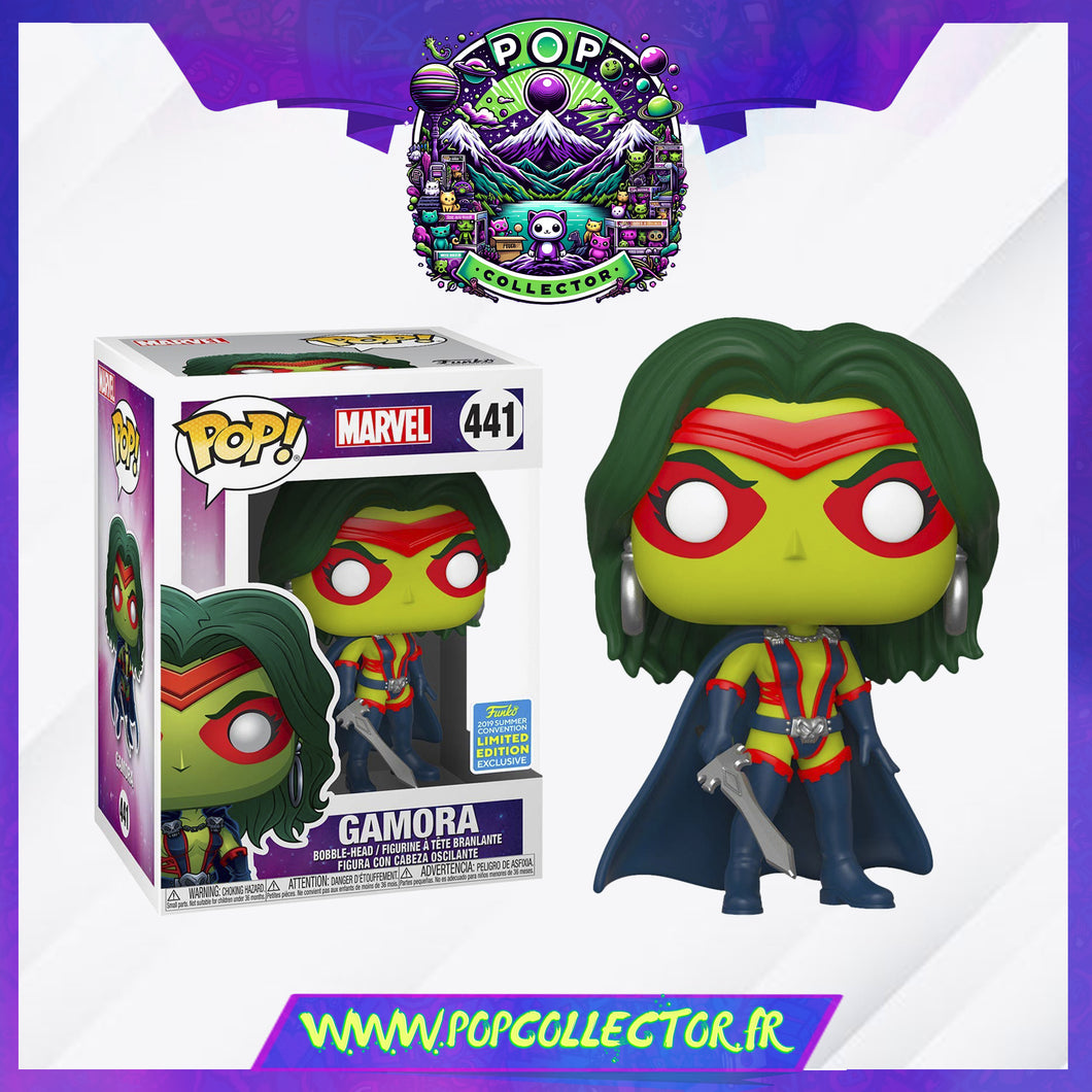 Funko Pop Marvel Guardians Of Galaxy 441 Gamora Limited