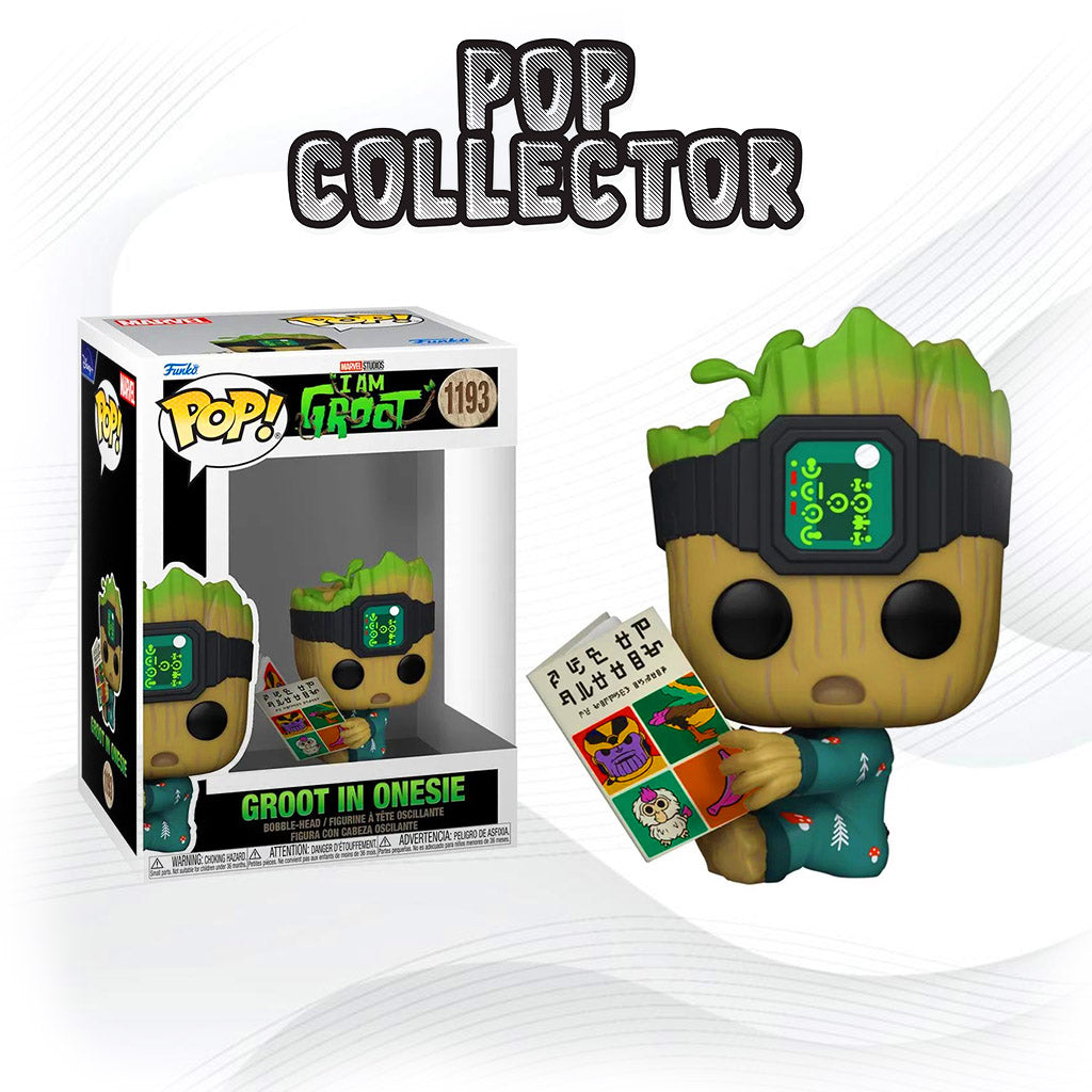 Funko Pop  Guardians Of The Galaxy 1193 Groot In Onesie