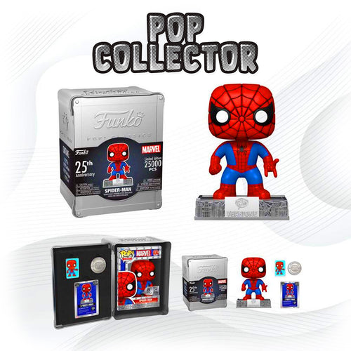 Funko Pop Dc 03c  Spider Man 25Th Anniversary 25000 Pcs Limited