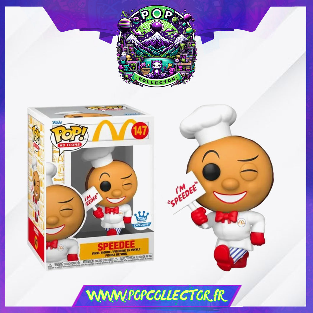 Funko Pop Mc Donald 147 Speedee