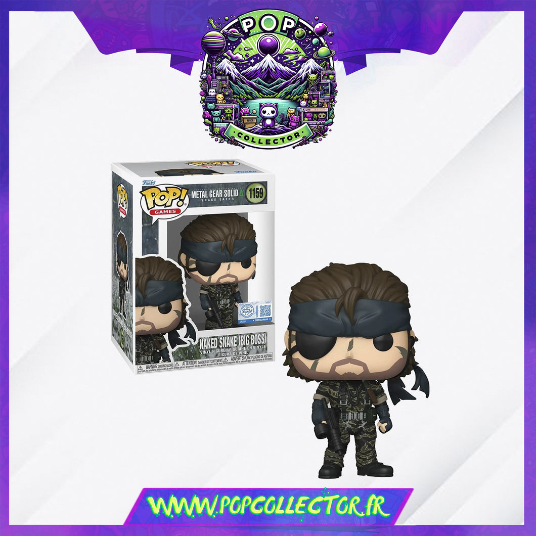 Funko Pop Metal Gear Solid 1159 Naked Snake Big Boss – Pop