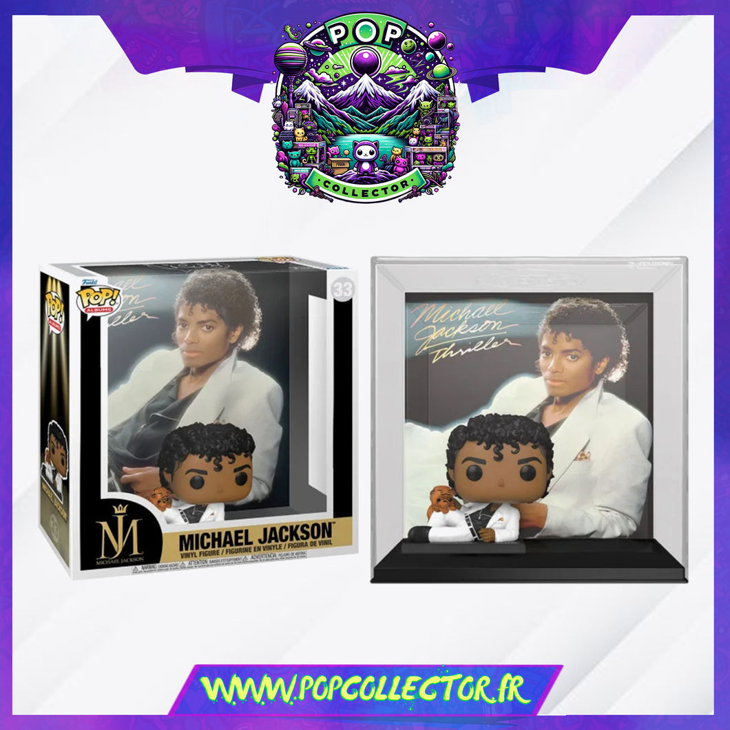 Funko Pop Music Album Michael Jackson 33 Thriller