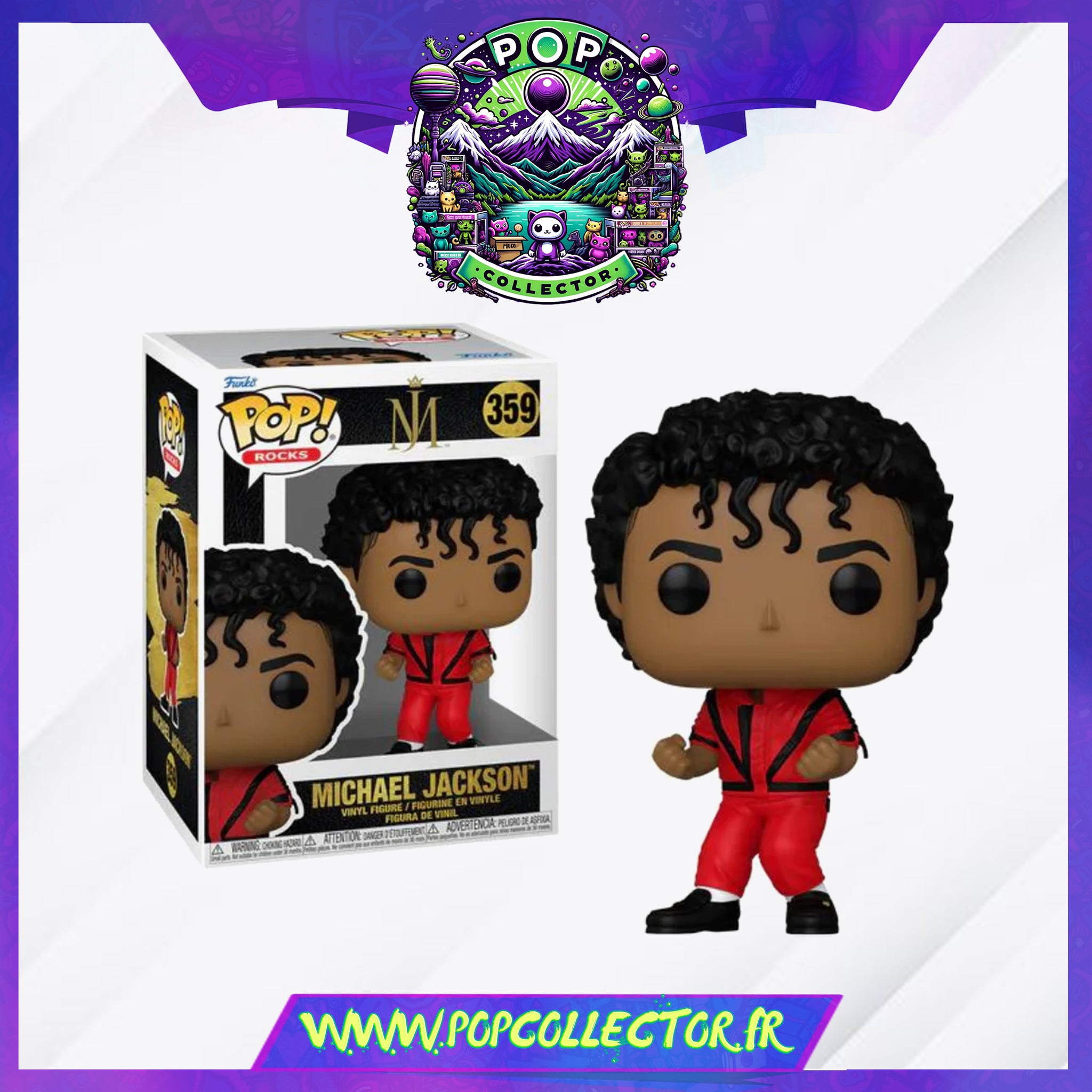 Funko Pop Music Michael Jackson 359 Thriller – Pop Collector