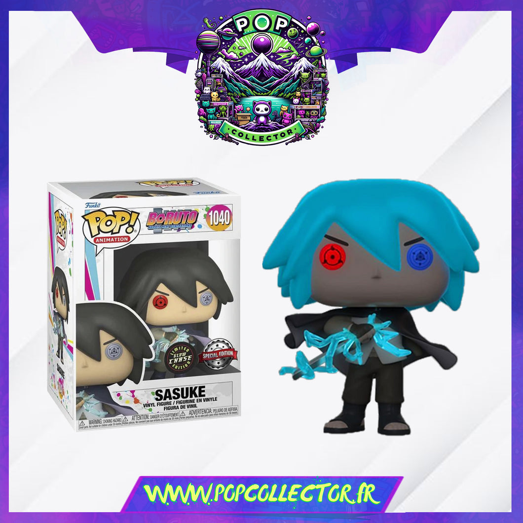 Funko Pop Boruto 1040 Sasuke Chase