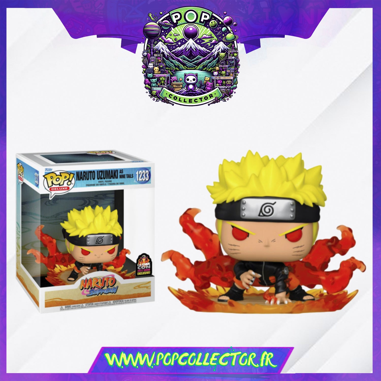 funko pop ナルト 1233 ファンコ Funko Pop Naruto Shippuden 1233 Naruto Uzumaki As Nine Tails – Pop