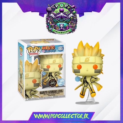 Funko Pop Naruto Shippuden 1465 Naruto Uzumaki Kurama Link Mode Chase