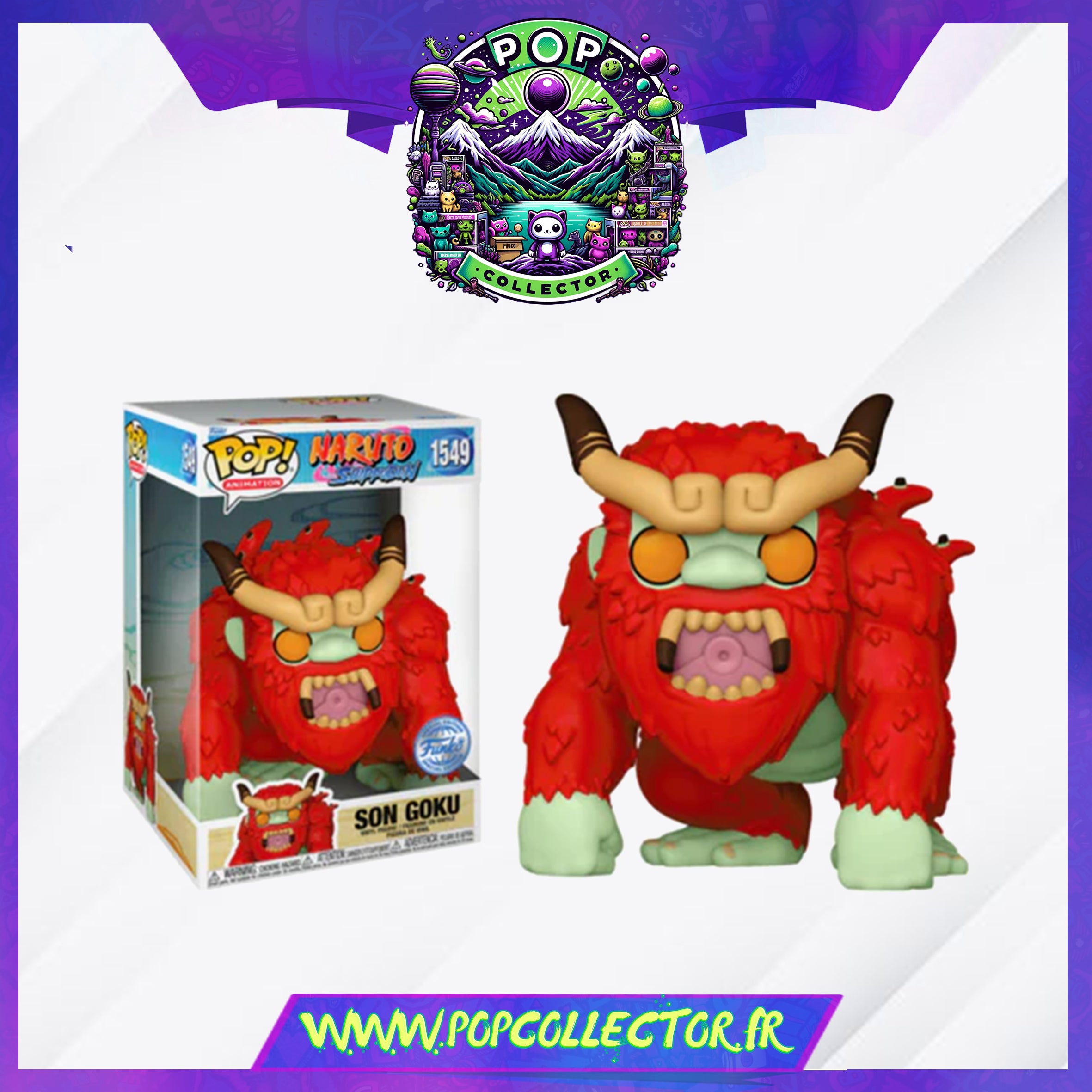 Funko Pop Naruto Shippuden 1549 Son Goku – Pop Collector / Magasin
