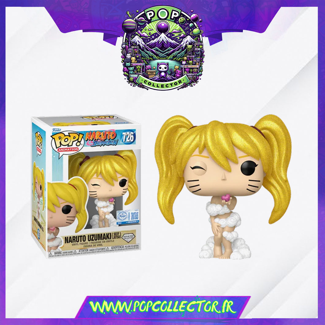 Funko Pop Naruto Shippuden 726 Naruto Uzumaki Sexy Jutsu - Diamant