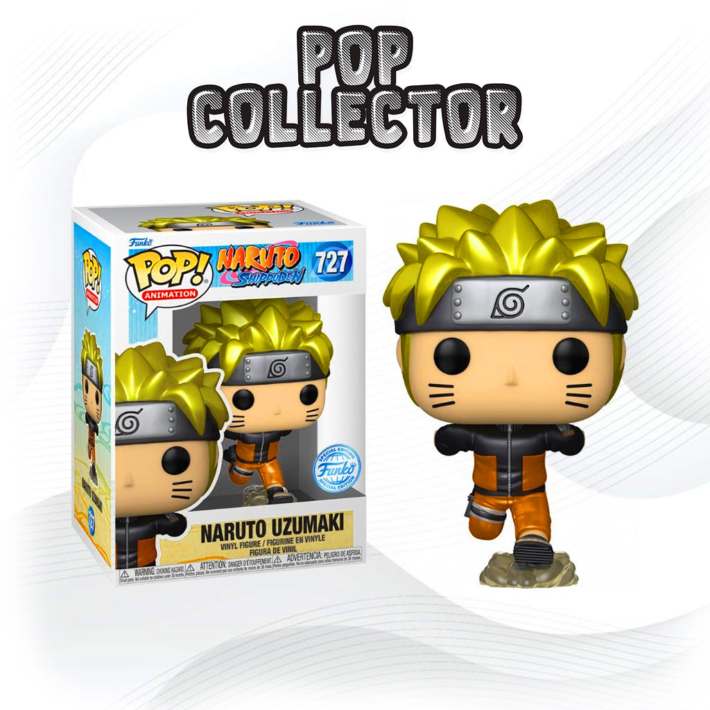 Funko Pop Naruto Shippuden 727 Naruto Uzumaki Metallic