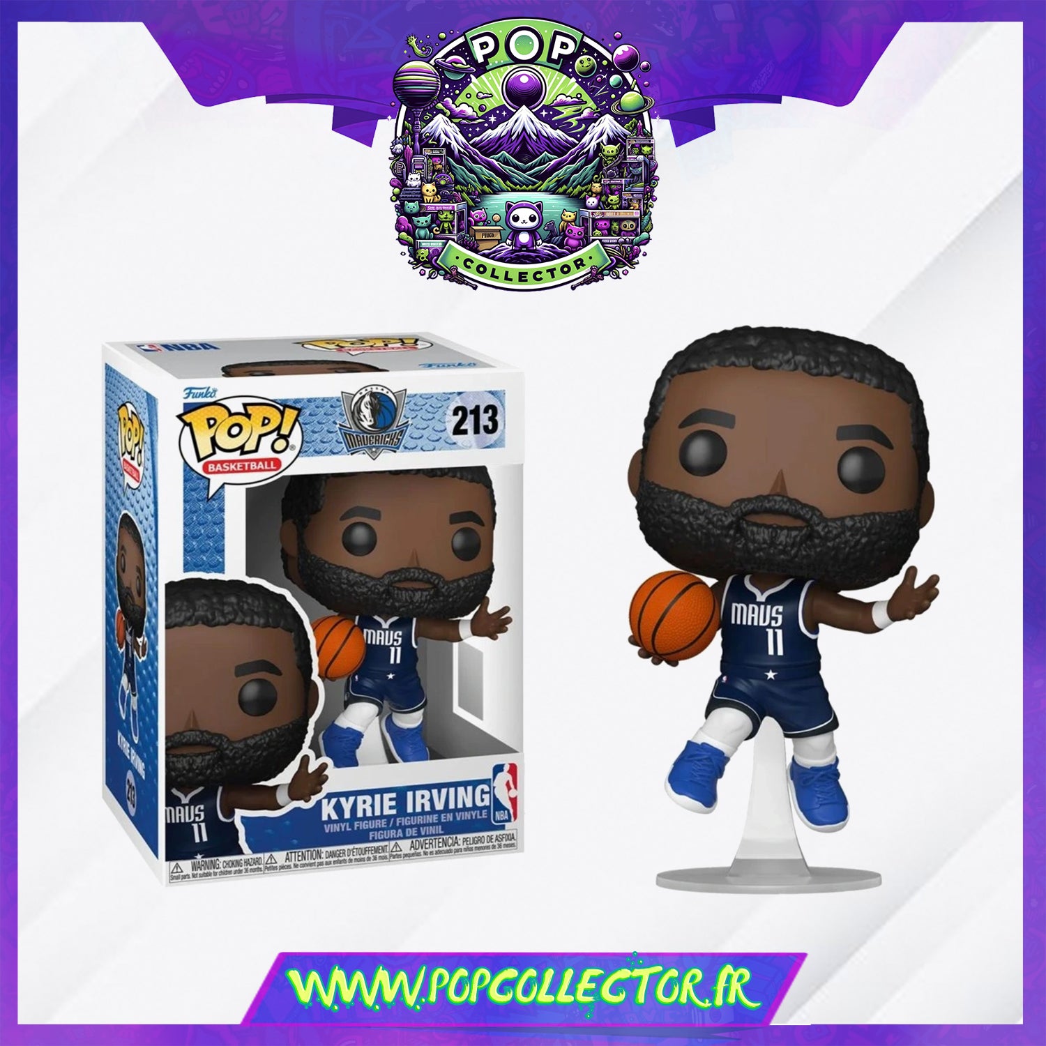 Funko POP Kyrie Irving Funko POP NBA: Kyrie Irving Vinyl Figure