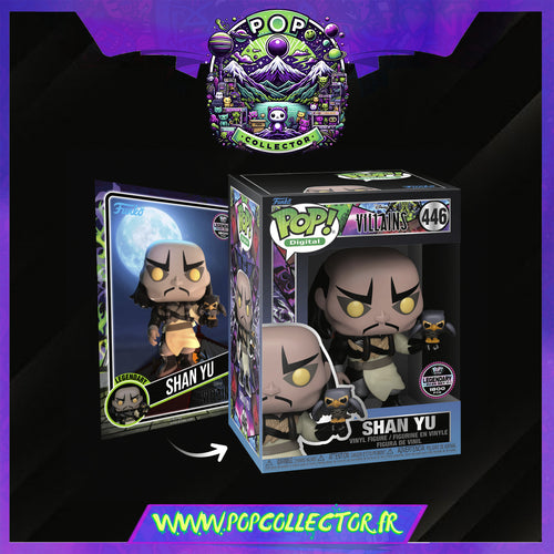 Funko Pop NFT Disney Villains - 446 Shan Yu - 1800 Pieces