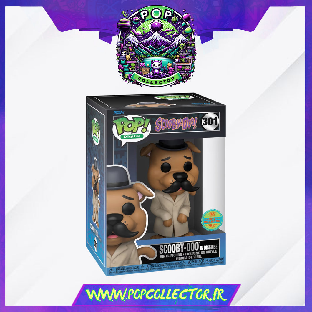 Scooby-Doo - Scooby-Doo in Diguise - figurine POP 301 POP! Digital - Prix & Rareté Scooby-Doo - Scooby-Doo in Diguise - figurine POP 301 POP! Digital - Prix & Rareté