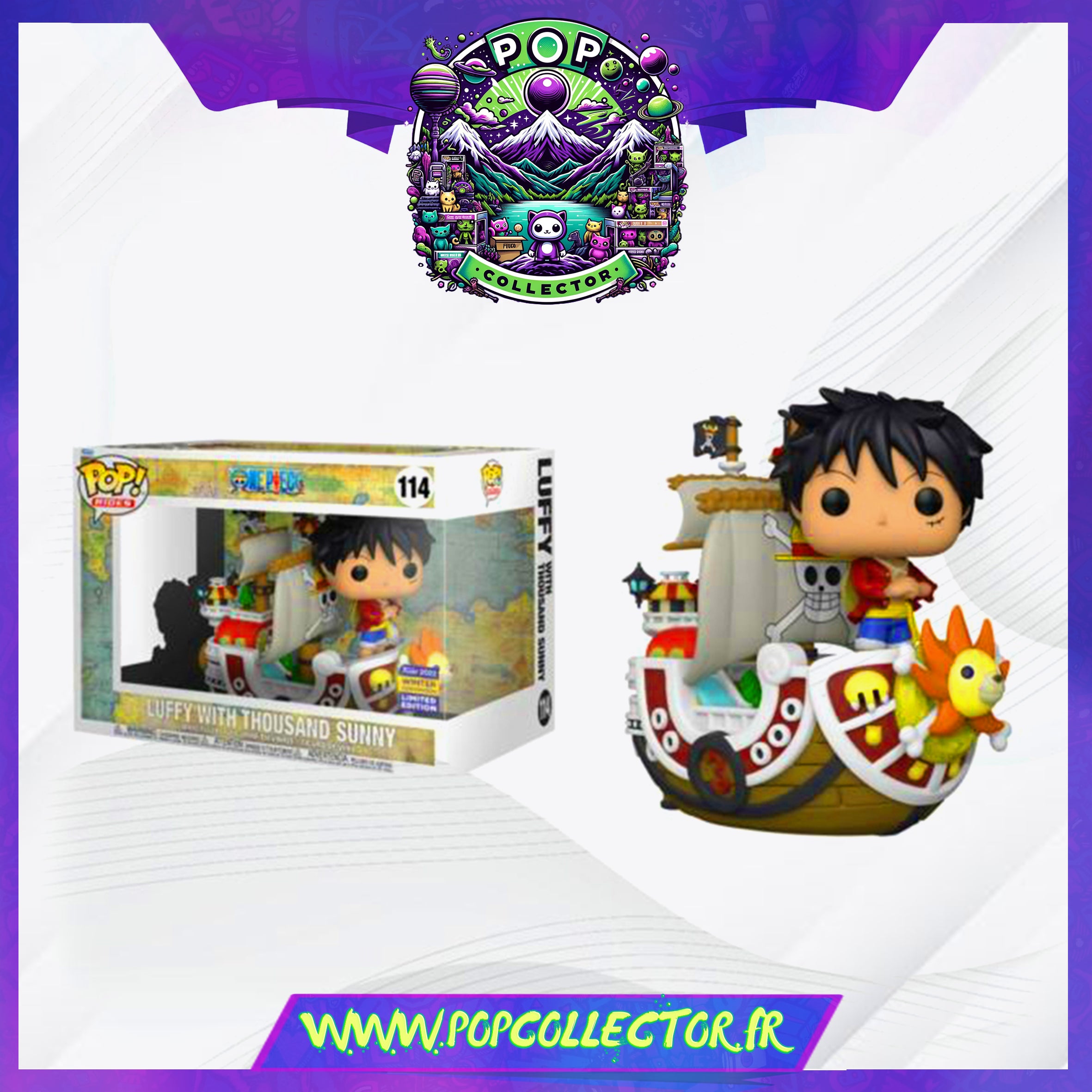 Funko Pop outlet Luffy with Thousand Sunny