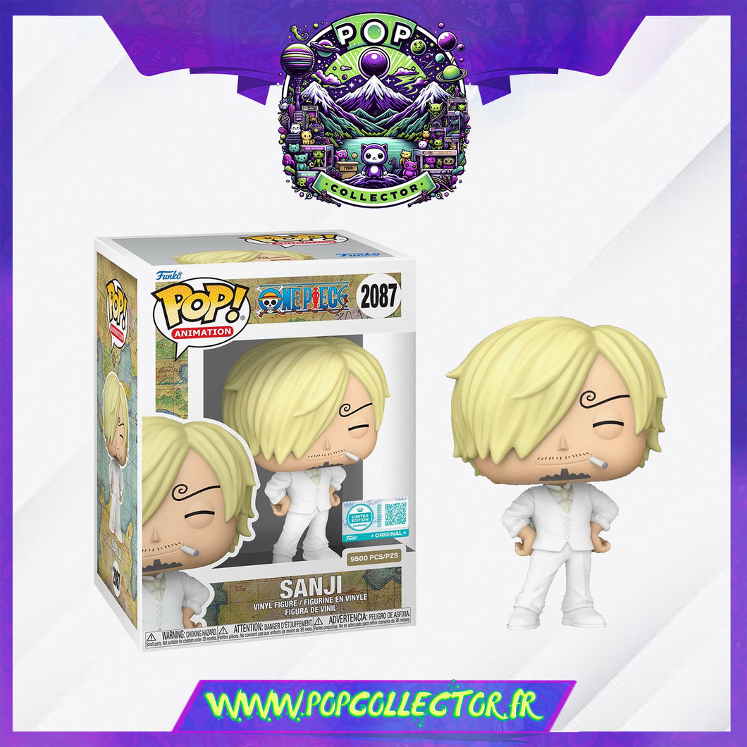 Funko Pop One Piece 2087 Sanji Limited 9500 Pieces