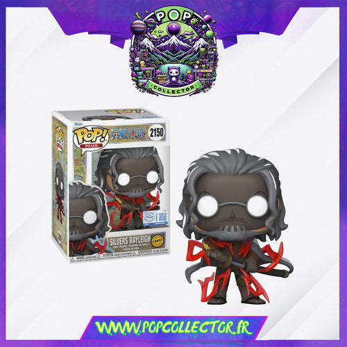 Funko Pop One Piece 2150 Silvers Rayleich Egghead Chase