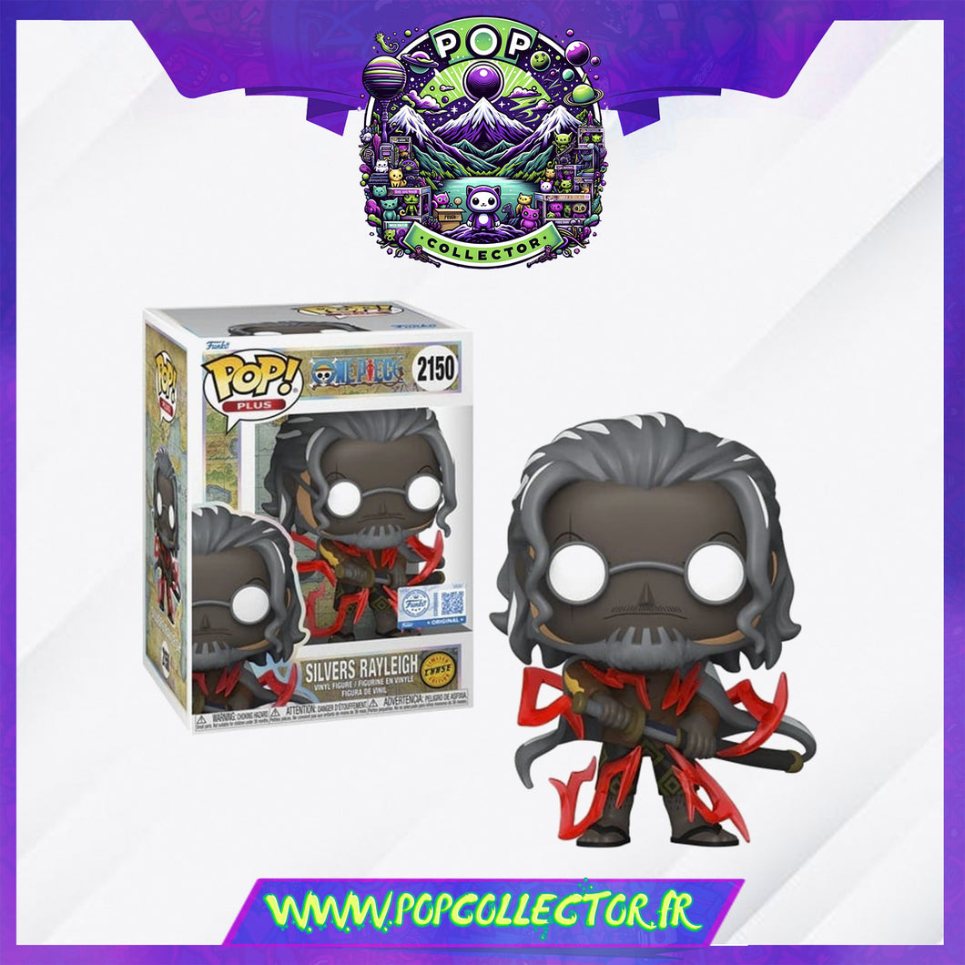 Funko Pop One Piece 2150 Silvers Rayleich Egghead Chase